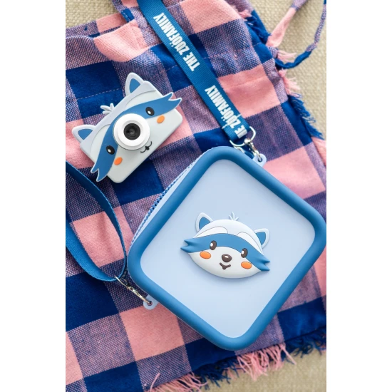 Digitaler Kinderfotoapparat Zoo Friends Waschbär Zoofamily