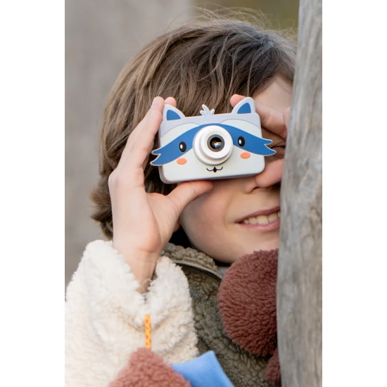 Digitaler Kinderfotoapparat Zoo Friends Waschbär Zoofamily