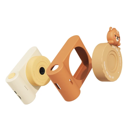 Kinderkamera mit Selfie-Kamera zum Thema Tiere.