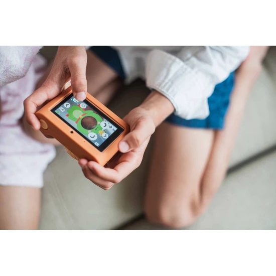 Kinderkamera mit Selfie-Kamera zum Thema Tiere.