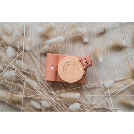 Kinderkamera mit Selfie-Kamera zum Thema Tiere.