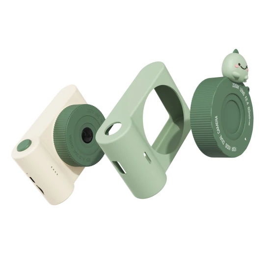 Kinderkamera mit Selfie-Kamera zum Thema Tiere.