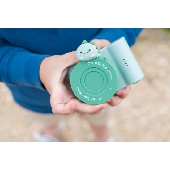 Kinderkamera mit Selfie-Kamera zum Thema Tiere.