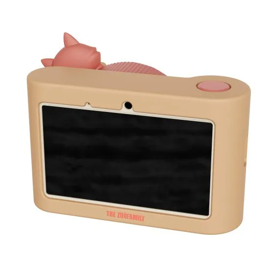 Kinderkamera mit Selfie-Kamera zum Thema Tiere.