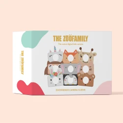 Silikon-Kameraabdeckung Zoo Friends Katze