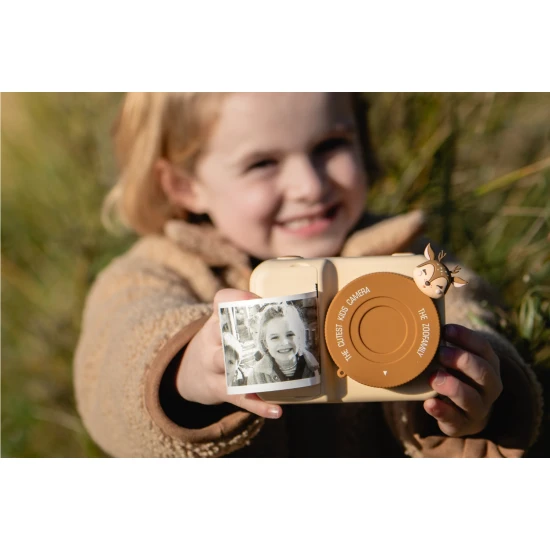 Kinder-Sofortbildkamera Zoo Print Hirsch Zoofamily