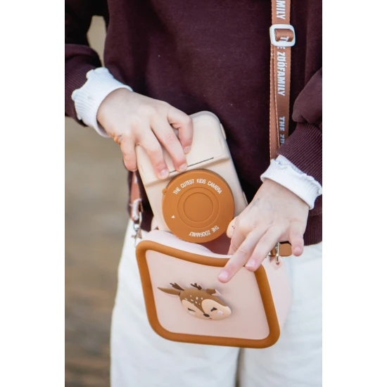 Kinder-Sofortbildkamera Zoo Print Hirsch Zoofamily