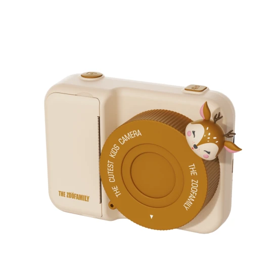 Kinder-Sofortbildkamera Zoo Print Hirsch Zoofamily