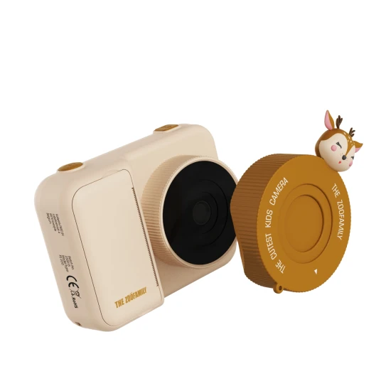 Kinder-Sofortbildkamera Zoo Print Hirsch Zoofamily