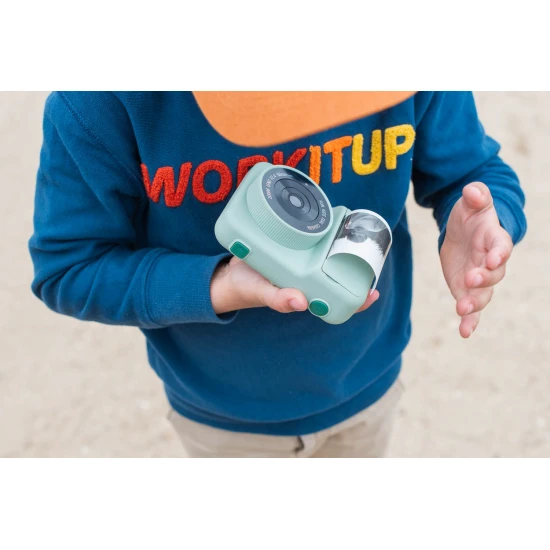 Sofortbildkamera für Kinder mit der Möglichkeit, Fotos auszudrucken.