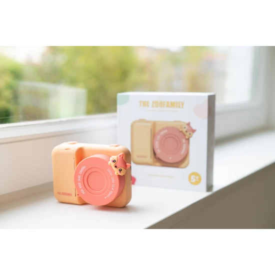 Sofortbildkamera für Kinder mit der Möglichkeit, Fotos auszudrucken.