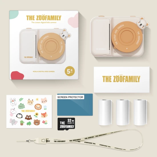 Kinder-Sofortbildkamera Zoo Print Koala Zoofamily