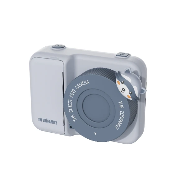 Kinder-Sofortbildkamera Zoo Print Waschbär Zoofamily
