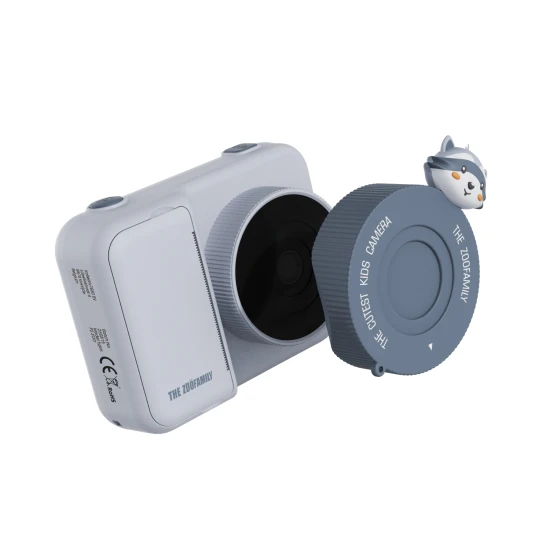 Kinder-Sofortbildkamera Zoo Print Waschbär Zoofamily