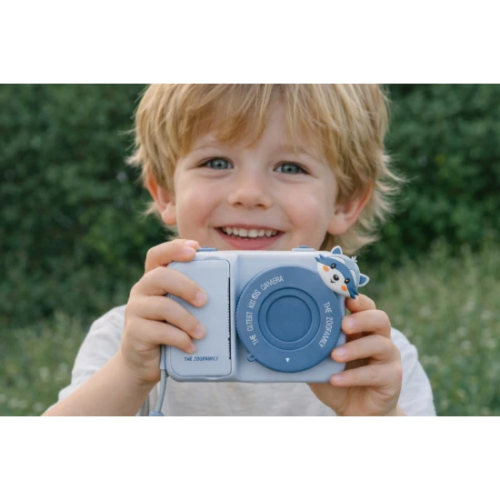 Kinder-Sofortbildkamera Zoo Print Waschbär Zoofamily