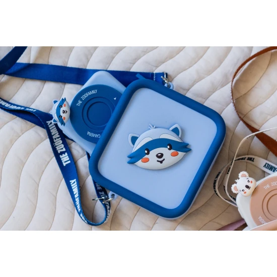 Silikon-Kameratasche Waschbär Zoofamily