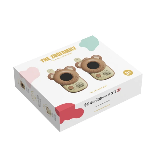 Das Kinderradio-Set von Zoofamily enthält 2 Radios.