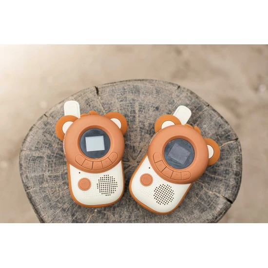 Das Kinderradio-Set von Zoofamily enthält 2 Radios.