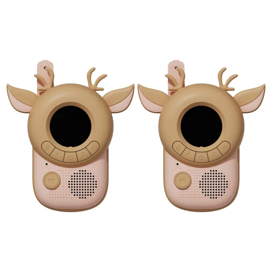 Kinder-Walkie-Talkies Hirsch 2 Stk Zoofamily