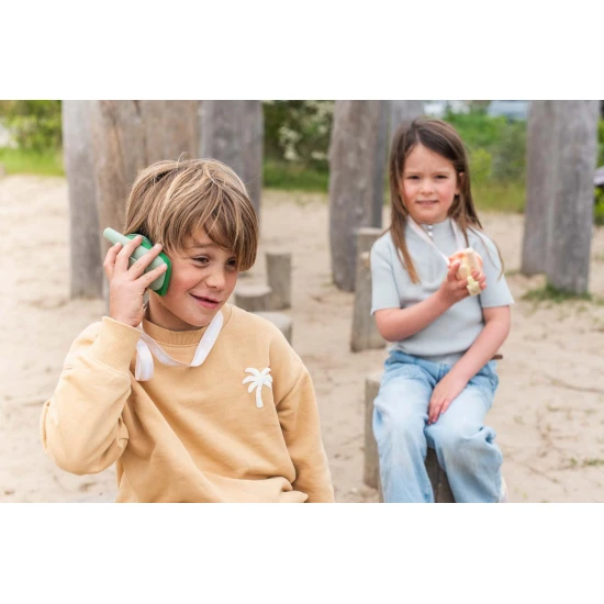 Das Kinderradio-Set von Zoofamily enthält 2 Radios.