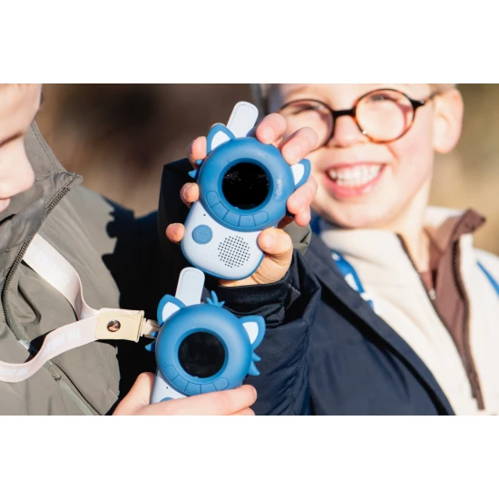 Kinder-Walkie-Talkies Waschbär 2 Stk Zoofamily