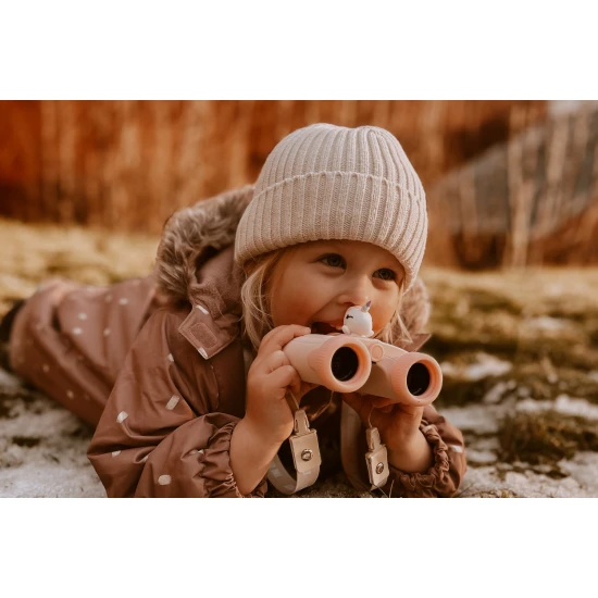 Kinderfernglas Zoo Eyes in Einhornform mit rosa Design und 8-facher Vergrößerung
