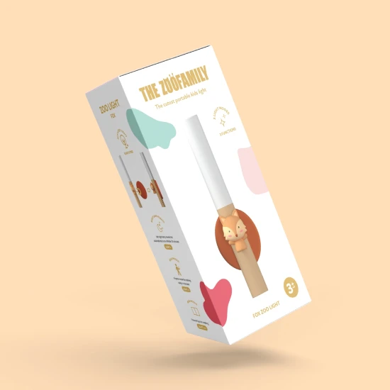 Kindertaschenlampe Zoo Light Fox - Spiellicht 3-in-1