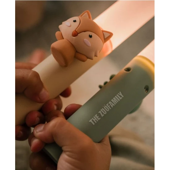 Kindertaschenlampe Zoo Light Dinosaurier - Spiellicht 3-in-1