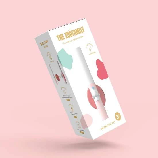 Kindertaschenlampe Zoo Light Einhorn - Spiellicht 3-in-1