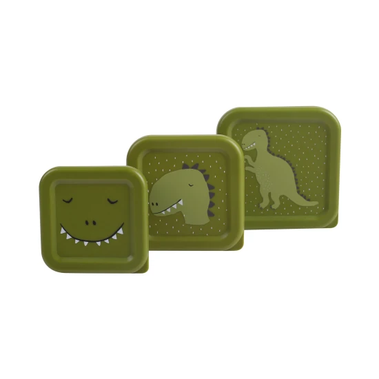 Dinosaurier-Snackboxen, 3 Stück