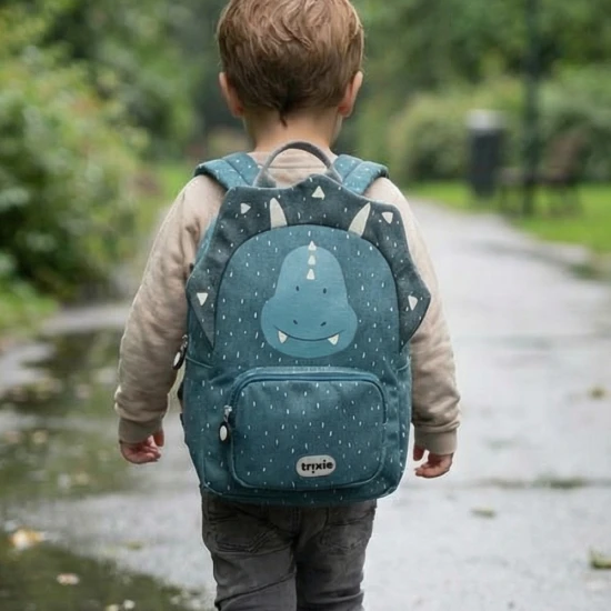 Triceratops Rucksack – Der perfekte Begleiter für Kinder im Kindergarten und in der Schule