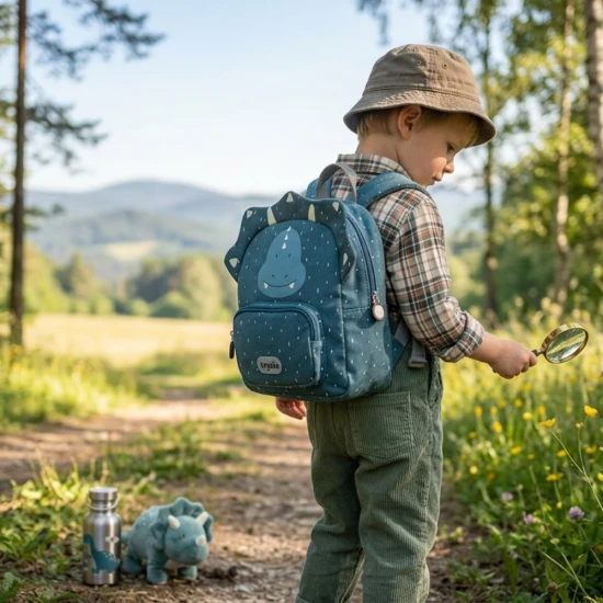 Kleiner Triceratops-Rucksack