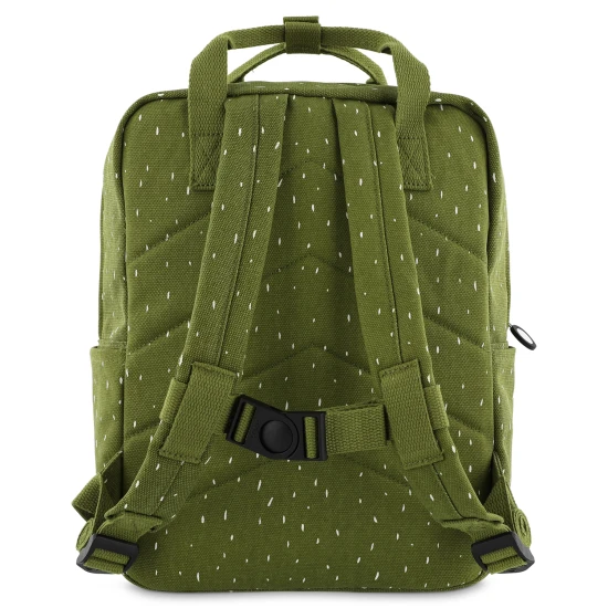 Der Rucksack ist der ideale Begleiter für ein Kind, das Dinosaurier liebt.