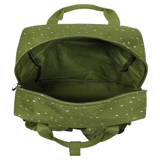 Der Rucksack ist der ideale Begleiter für ein Kind, das Dinosaurier liebt.