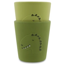 Silikonbecher Dinosaurier 2 Stück Silikonbecher Dinosaurier 2 Stück