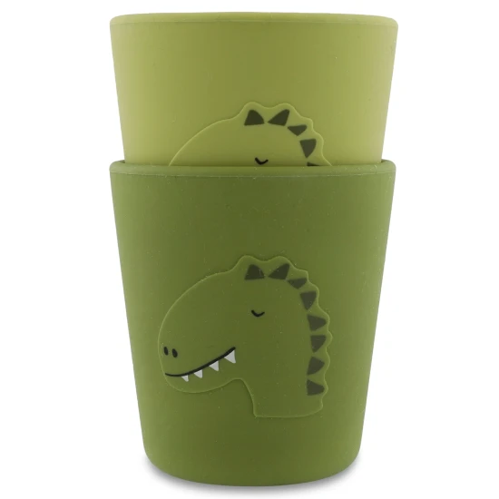 Silikonbecher Dinosaurier 2 Stück – Trixie 96-417