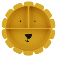 Kindersilikonteller mit Saugnapf Löwe