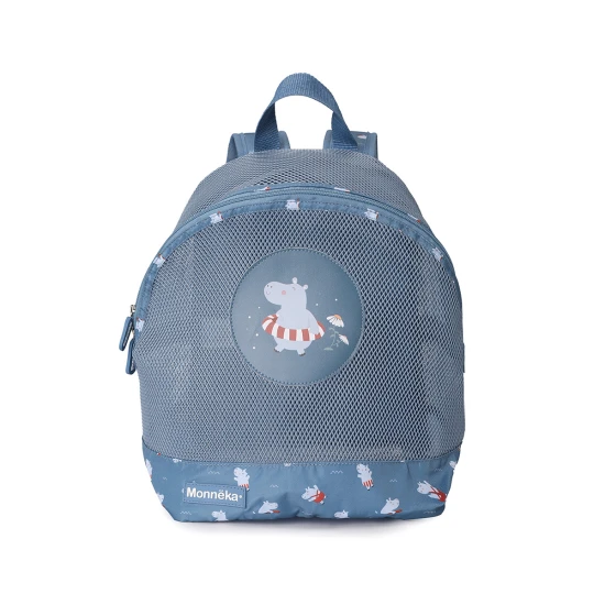 Sandfreier Strandrucksack Hippos