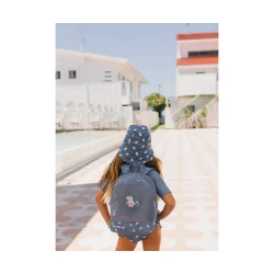 Sandfreier Strandrucksack Hippos