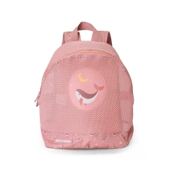 Sandfreier Strandrucksack Whale Pink