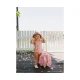 Sandfreier Strandrucksack Whale Pink