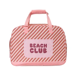 Strandtasche Stripes Bloom & Blush
