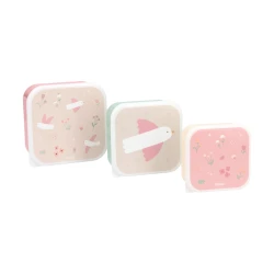 Brotdosen-Set 3-teilig Blossom Birds