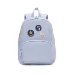 Kinderrucksack mit wechselbaren Aufnähern Sky Blue