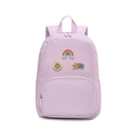 Kinderrucksack mit wechselbaren Aufnähern Lavender