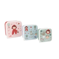 Brotdosen-Set 3-teilig Little Red