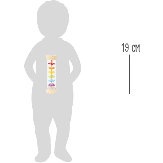 Transparenter Regenstab