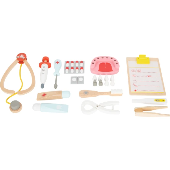 Arzt- und Zahnarztkoffer für Kinder 2 in 1