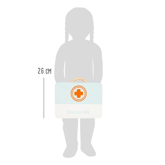 Arzt- und Zahnarztkoffer für Kinder 2 in 1