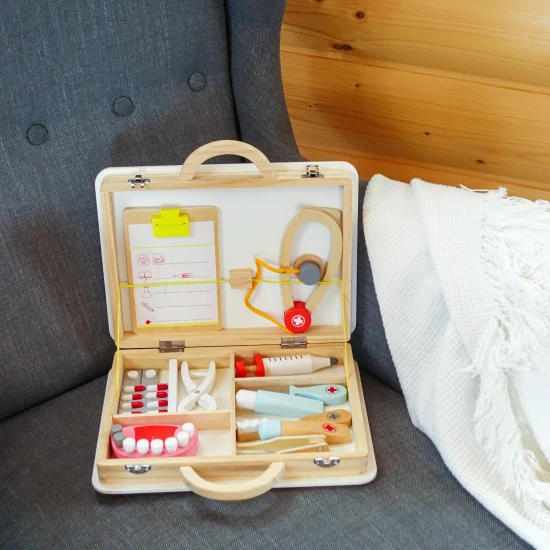Arzt- und Zahnarztkoffer für Kinder 2 in 1